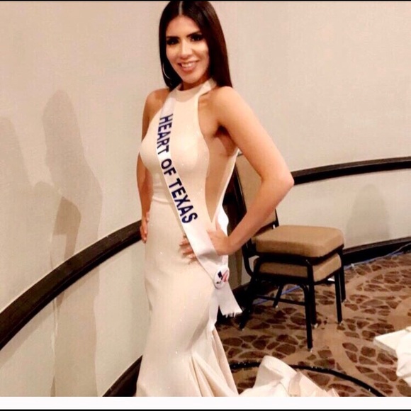 Jovani mermaid glitter gown! Perfect for pageants! - Picture 4 of 5